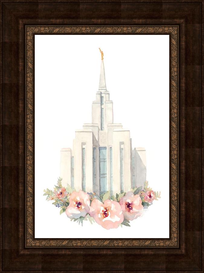 Oquirrh Mountain Watercolor