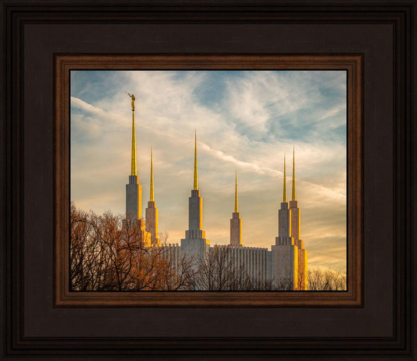 Washington Dc Golden Hour By Aj Buruca Washington Dc Lds Temple Golden 