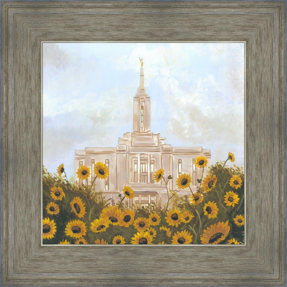 Pocatello With Sunflowers