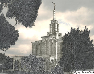 Bogota Colombia Temple Pictures & Art
