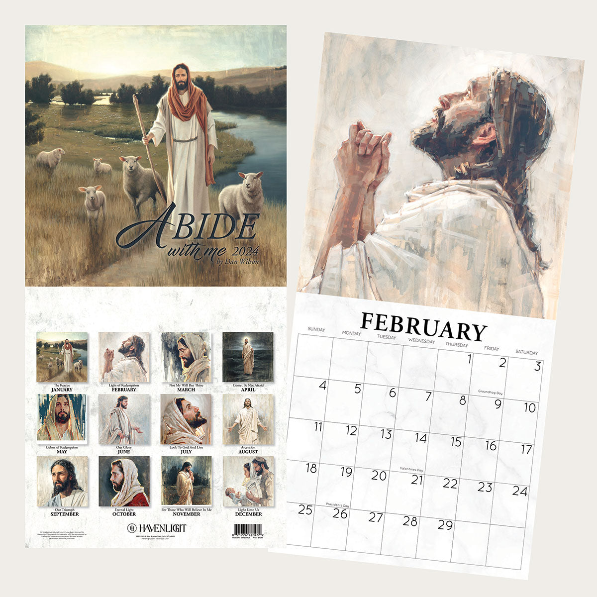 2024 Abide With Me Dan Wilson Calendar