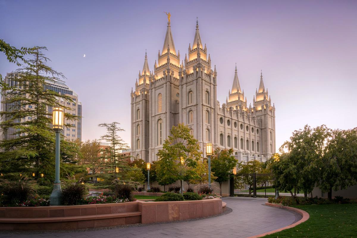 Salt Lake Evening Lights