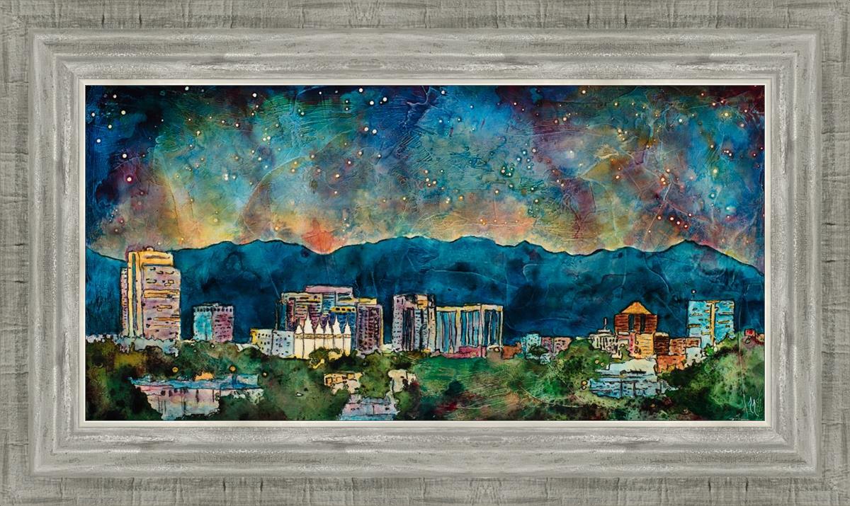 Salt Lake Temple Skyline