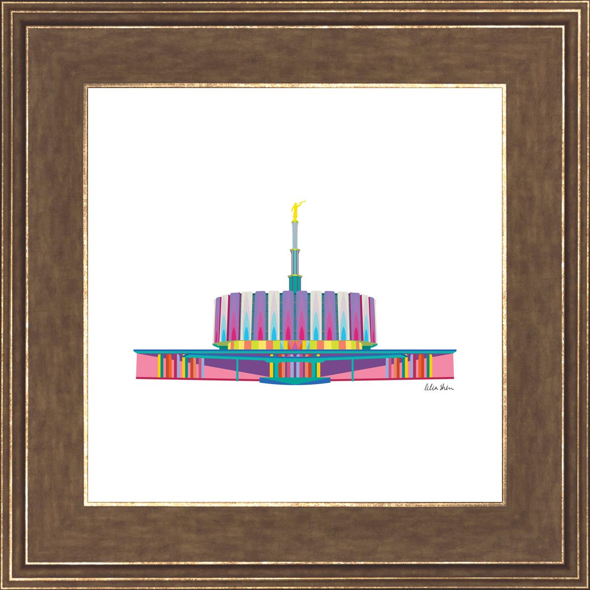 The Colors of the Temple Provo