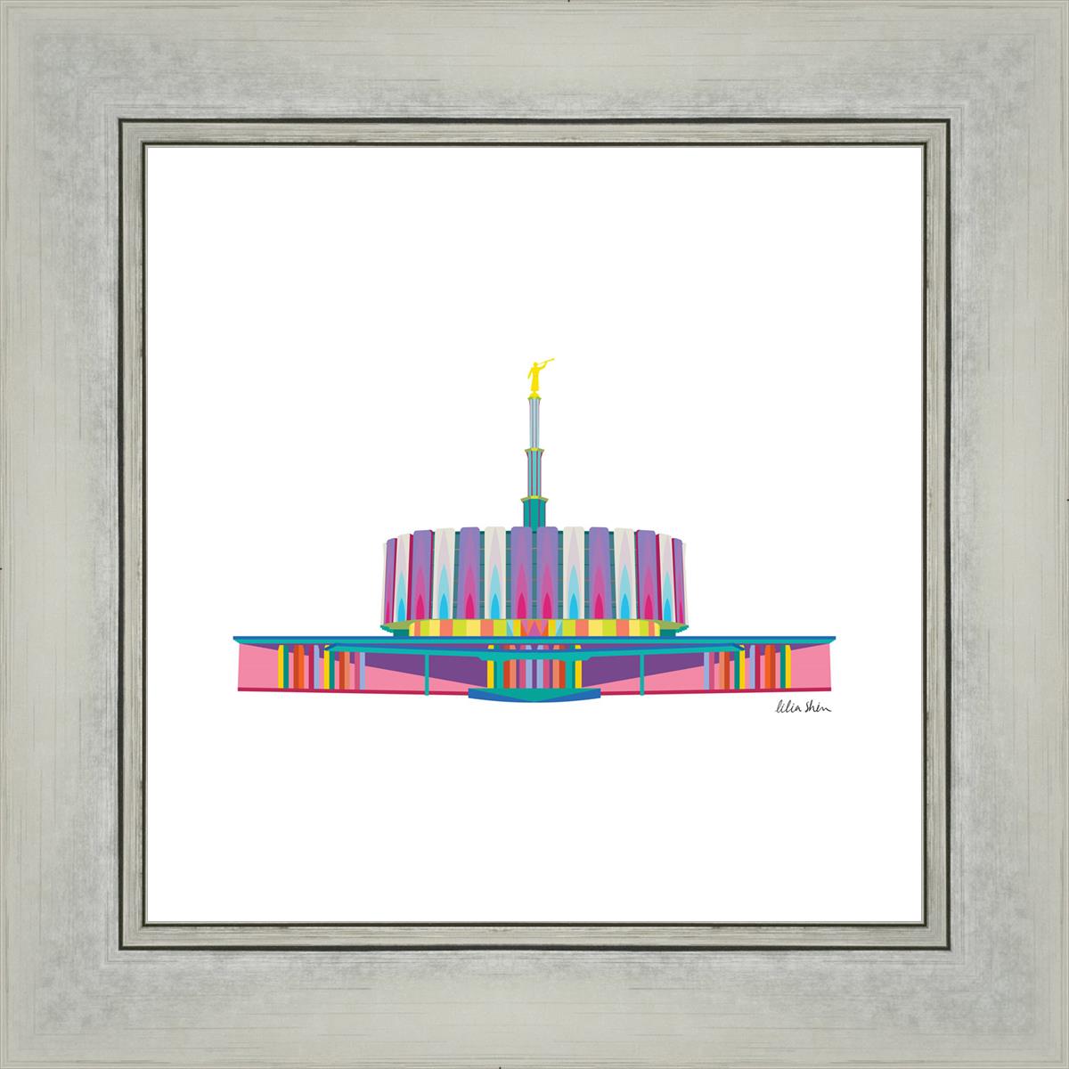 The Colors of the Temple Provo