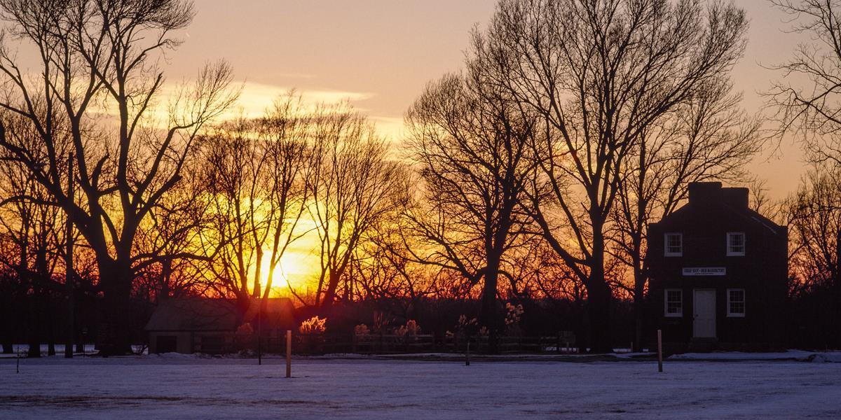 Plate 2 - Bootshop Sunset Winter