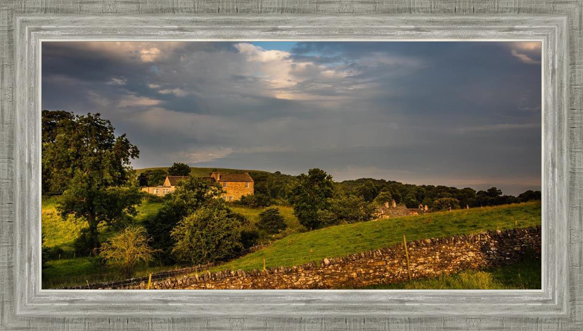 Plate 1 - Downham Farm Morning Wall