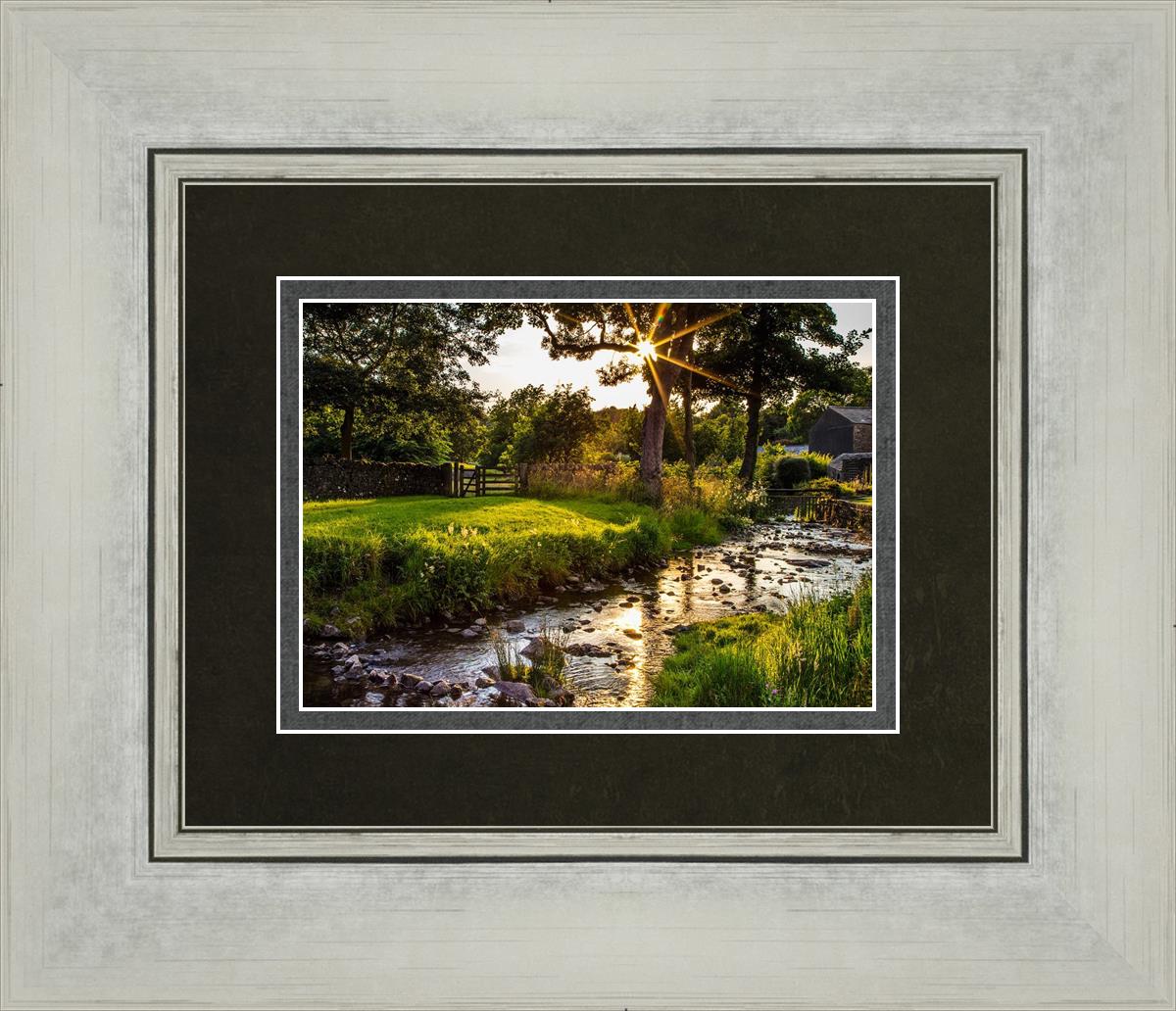 Plate 4 - Downham Spring Brook at Sunset