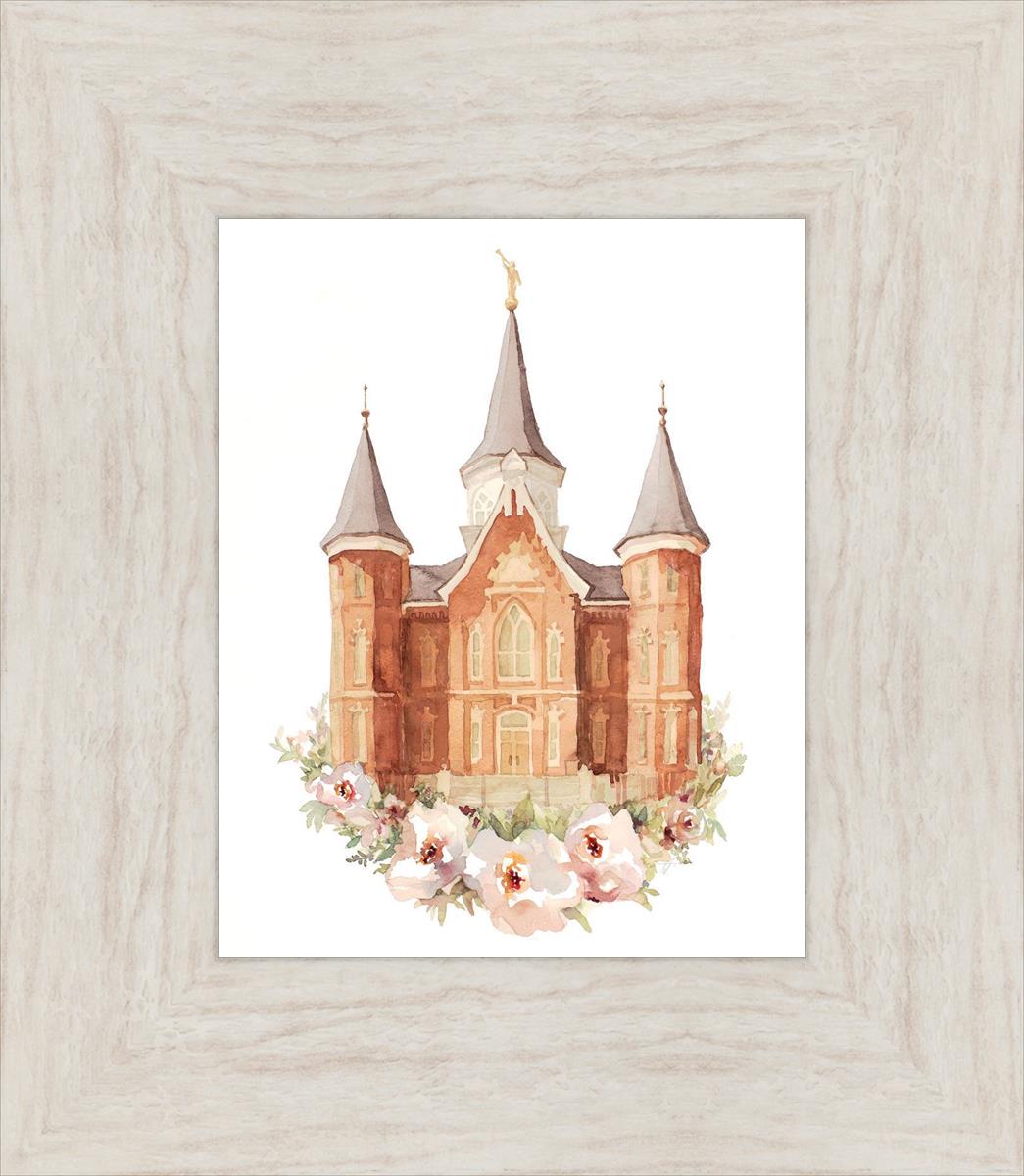 Provo City Center Watercolor