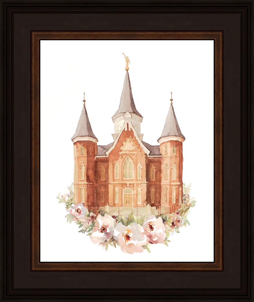 Provo City Center Watercolor