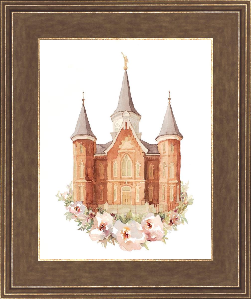 Provo City Center Watercolor