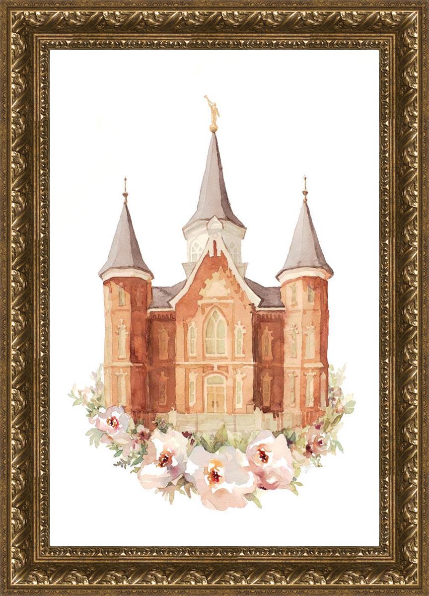 Provo City Center Watercolor