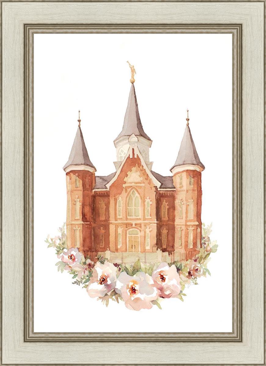 Provo City Center Watercolor