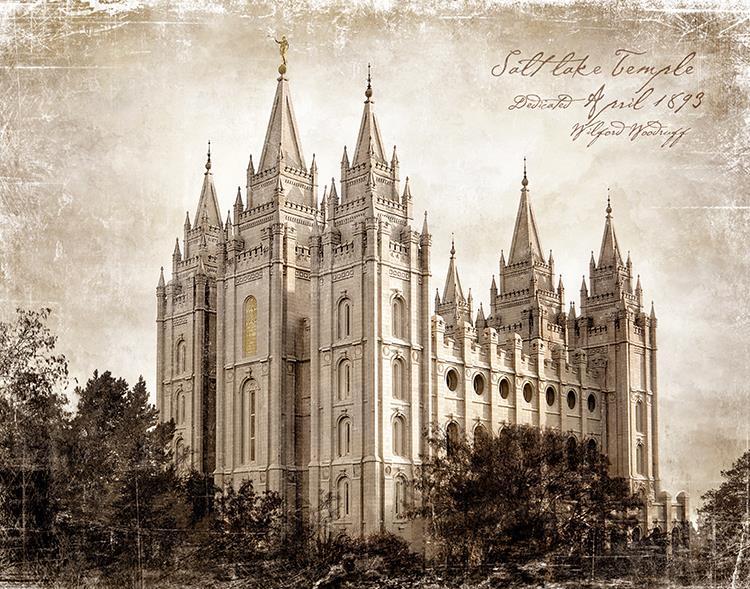 Vintage Style Temples