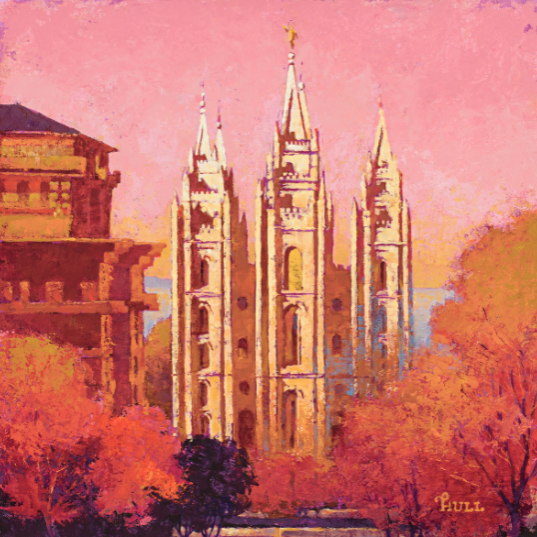 Richard Hull Temple Paintings