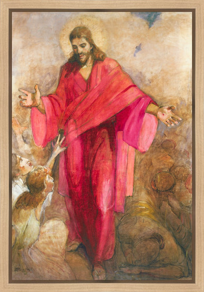 Christ In A Red Robe