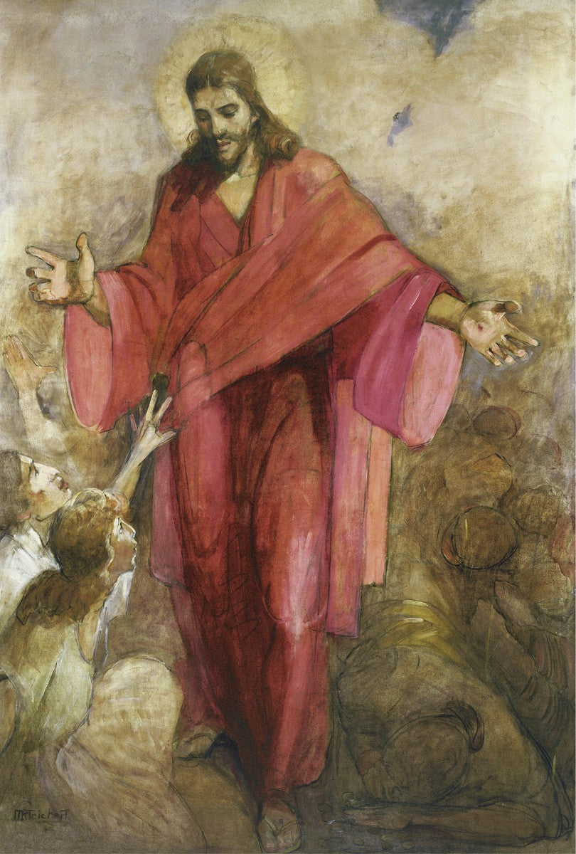 Christ In A Red Robe