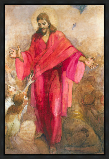 Christ In A Red Robe