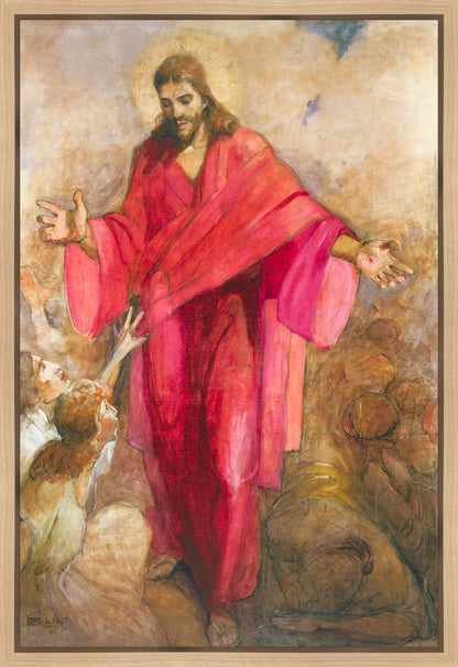 Christ In A Red Robe