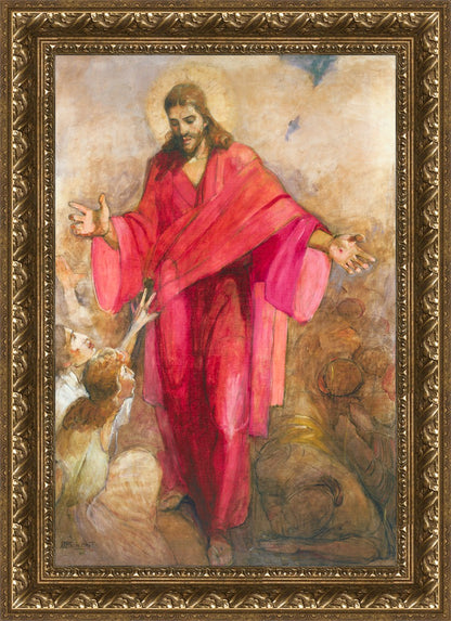 Christ In A Red Robe