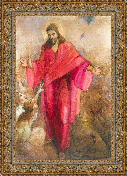 Christ In A Red Robe