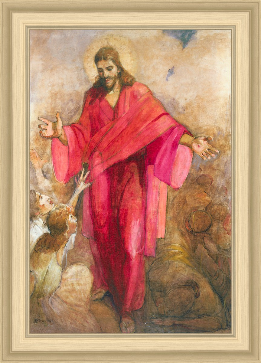 Christ In A Red Robe
