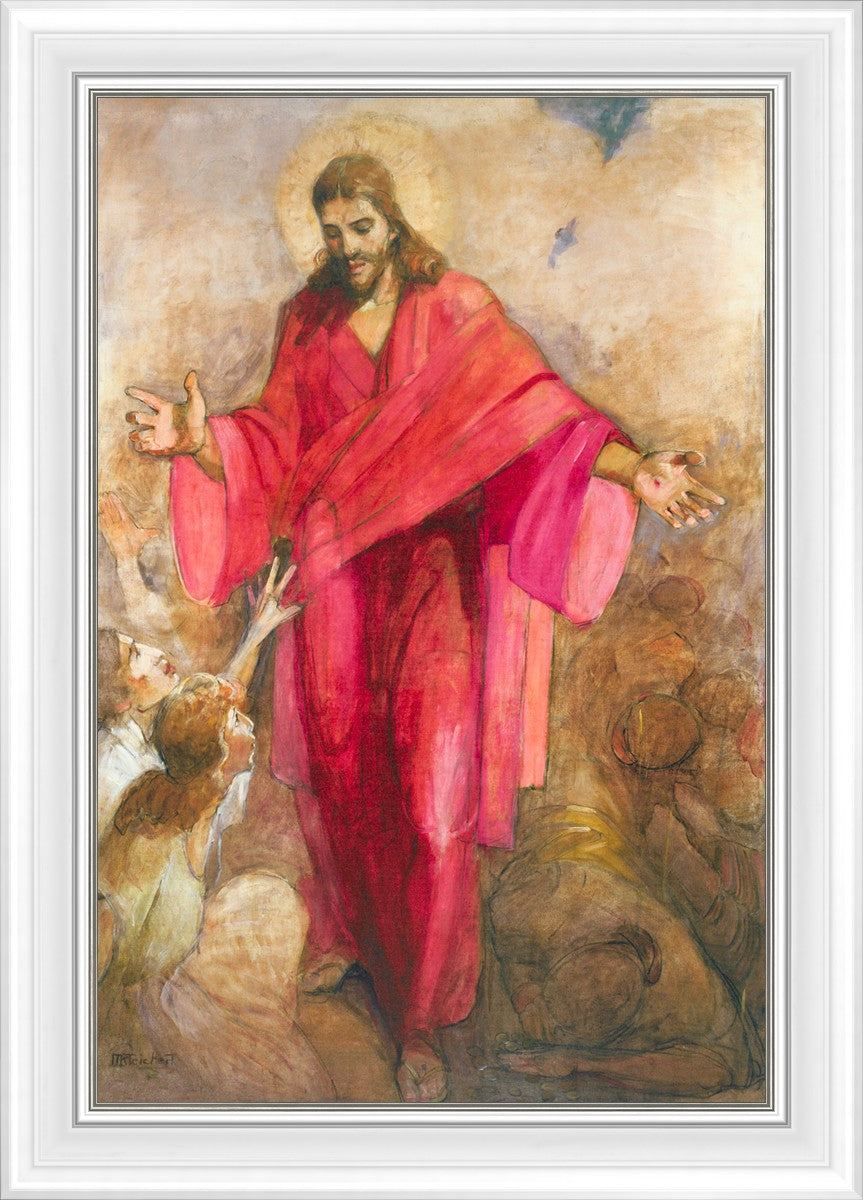 Christ In A Red Robe