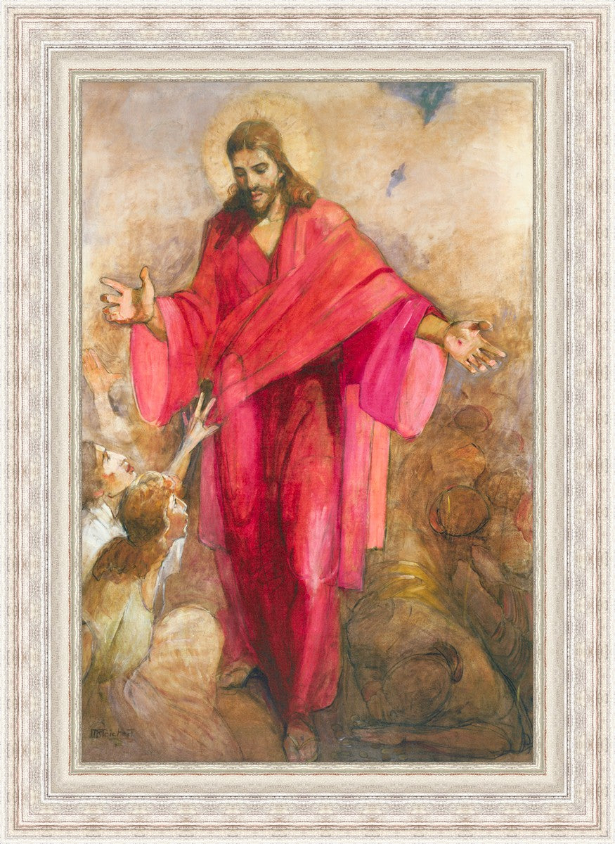 Christ In A Red Robe