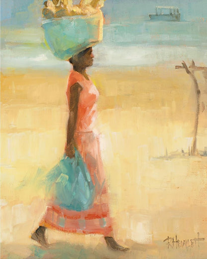 Burdened Woman Gallery Wrap