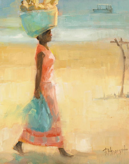 Burdened Woman Gallery Wrap