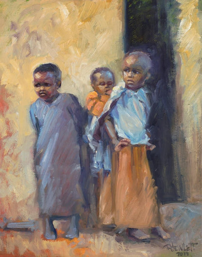 Babies Caring for Babies Gallery Wrap