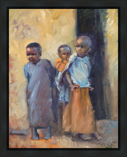 Babies Caring for Babies Gallery Wrap