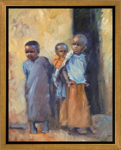 Babies Caring for Babies Gallery Wrap