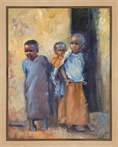 Babies Caring for Babies Gallery Wrap