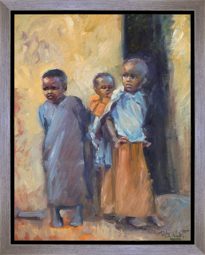 Babies Caring for Babies Gallery Wrap