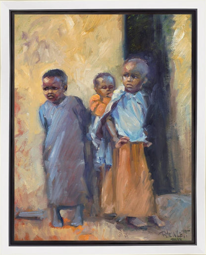 Babies Caring for Babies Gallery Wrap