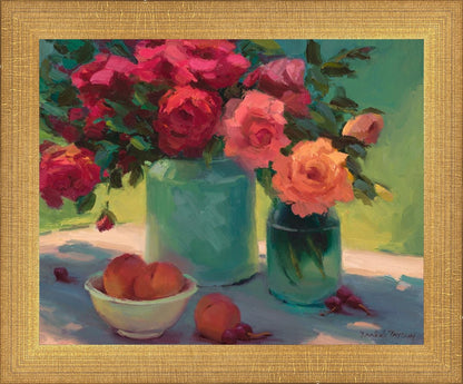 Roses In Early Light