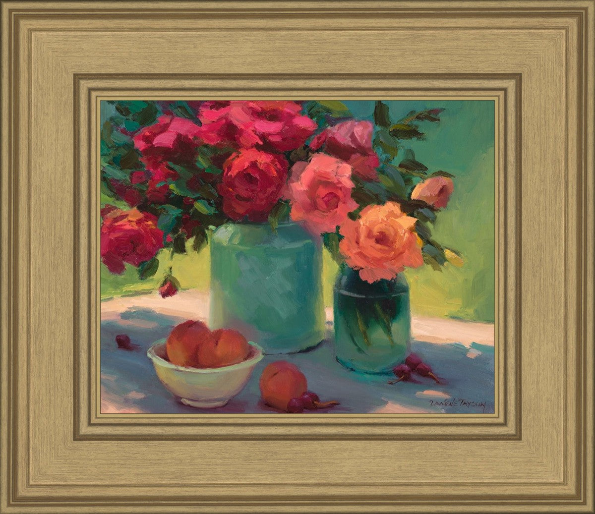 Roses In Early Light