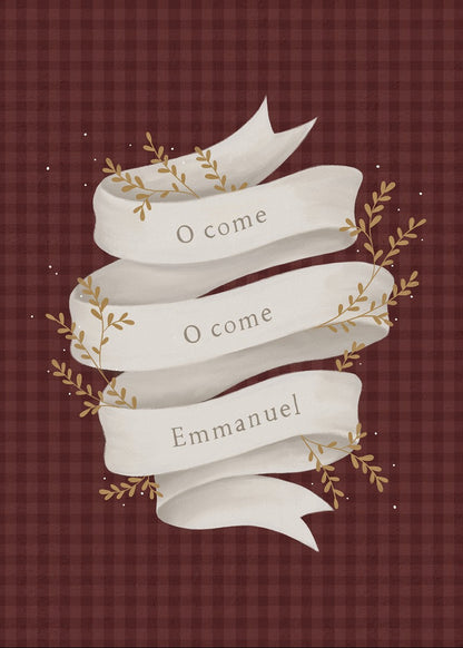O Come Emmanuel Red