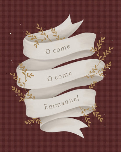 O Come Emmanuel Red