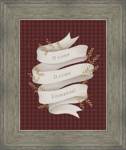 O Come Emmanuel Red