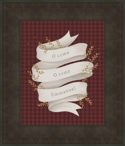 O Come Emmanuel Red