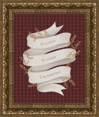 O Come Emmanuel Red