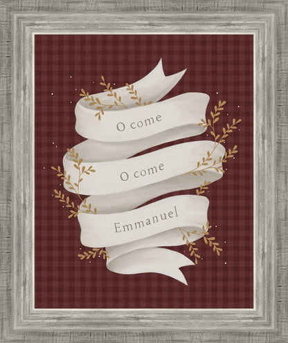 O Come Emmanuel Red