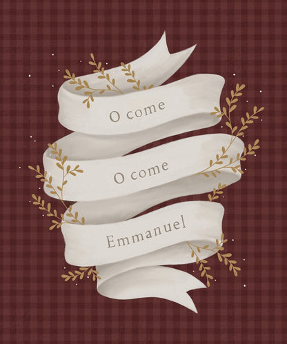 O Come Emmanuel Red