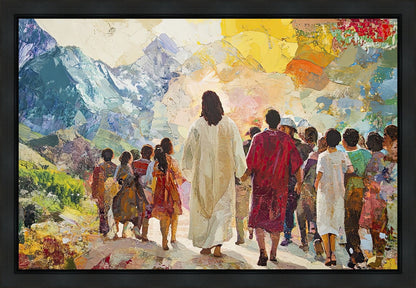 Walking With Jesus Gallery Wrap