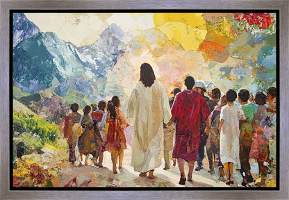 Walking With Jesus Gallery Wrap