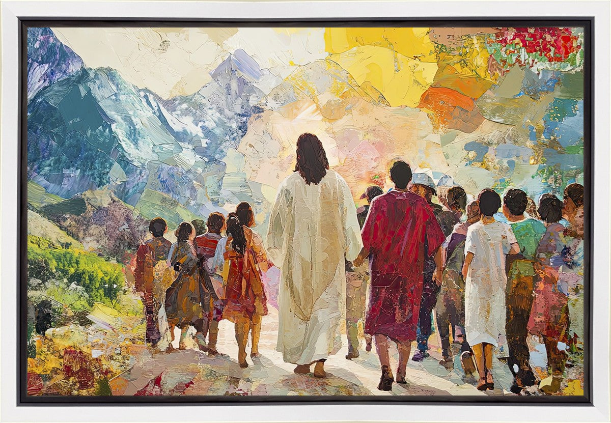Walking With Jesus Gallery Wrap