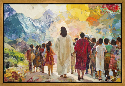 Walking With Jesus Gallery Wrap