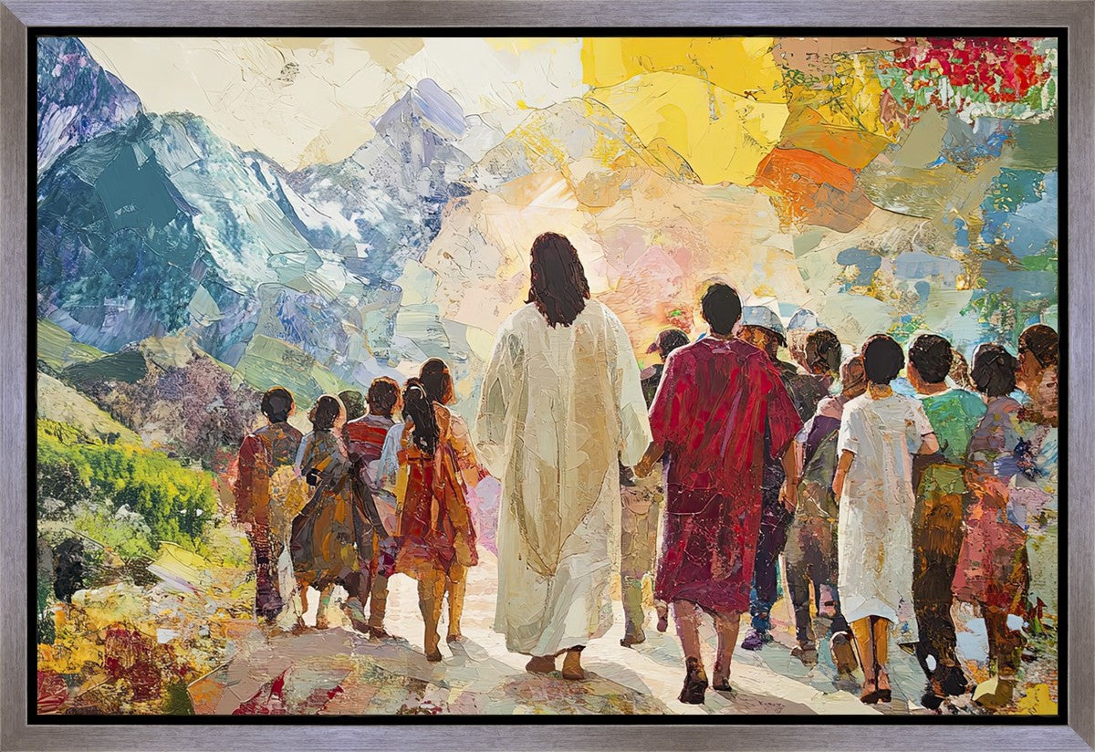 Walking With Jesus Gallery Wrap